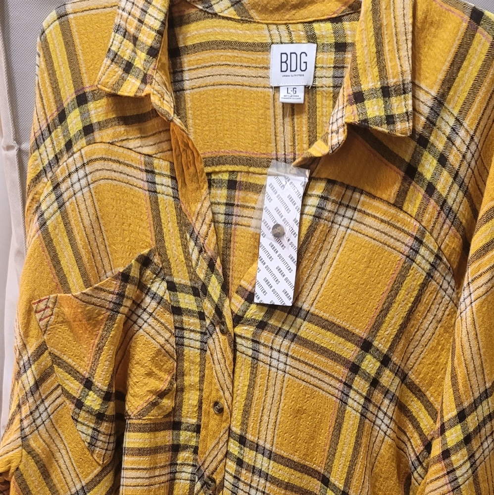 NWT Flannel top